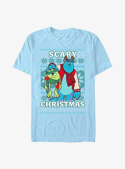 Disney Pixar Monsters, Inc. Scary Christmas T-Shirt