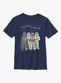 Star Wars Dark Side Carols Youth T-Shirt