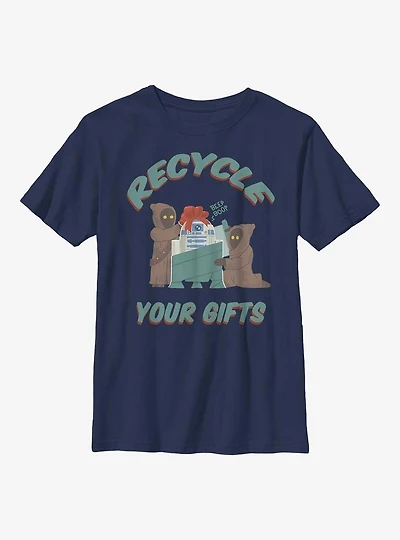 Star Wars Jawa Recycle Gifts Youth T-Shirt