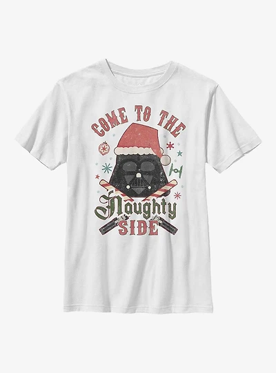 Star Wars Come To The Naughty Side Youth T-Shirt