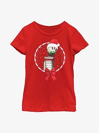 Star Wars Droid Candy Cane Youth Girls T-Shirt