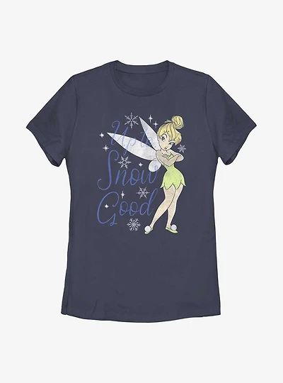 Disney Tinkerbell Up To Snow Good Womens T-Shirt