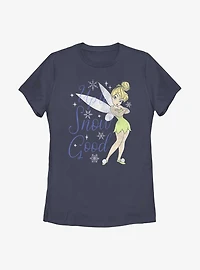 Disney Tinkerbell Up To Snow Good Womens T-Shirt