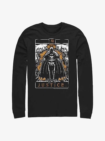 DC Comics Batman Skeleton Justice Tarot Long-Sleeve T-Shirt