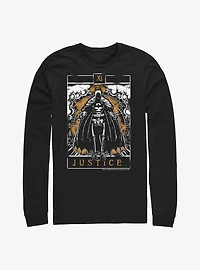 DC Comics Batman Skeleton Justice Tarot Long-Sleeve T-Shirt