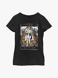 DC Comics Batman Justice Tarot Youth Girls T-Shirt