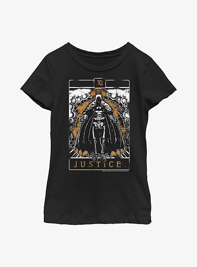 DC Comics Batman Skeleton Justice Tarot Youth Girls T-Shirt