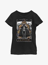 DC Comics Batman Skeleton Justice Tarot Youth Girls T-Shirt