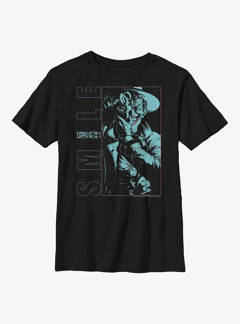 DC Comics Batman Smile Joker Youth T-Shirt