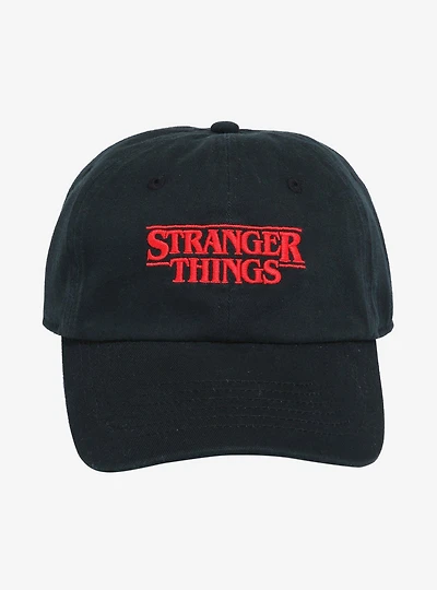 Stranger Things Logo Cap