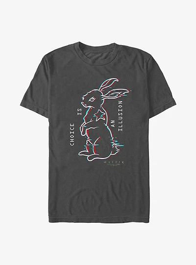 The Matrix Follow White Illusion T-Shirt