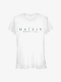 The Matrix Four Logo Girls T-Shirt