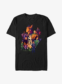 Marvel Eternals Triangle Group Poster T-Shirt