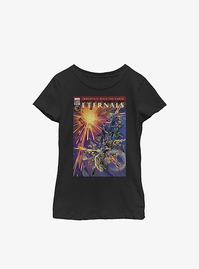 Marvel Eternals Comic Issue Group Youth Girls T-Shirt