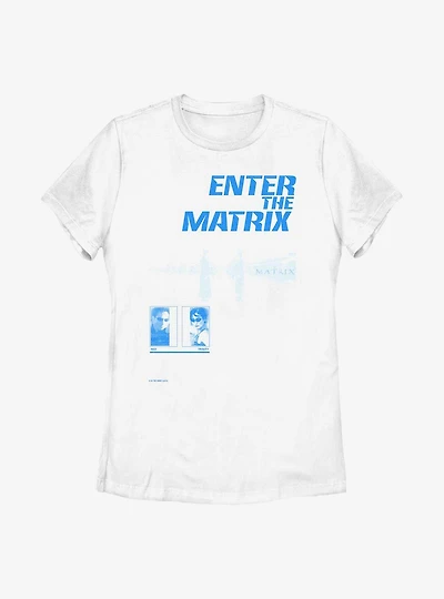 The Matrix Blue Pill Millennium Womens T-Shirt