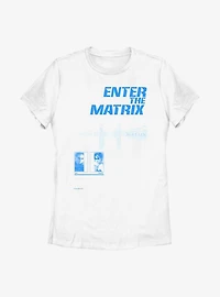 The Matrix Blue Pill Millennium Womens T-Shirt