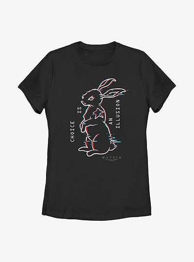The Matrix Choice Is An Illusion Womens T-Shirt