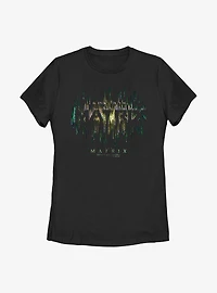 The Matrix Glitch Womens T-Shirt