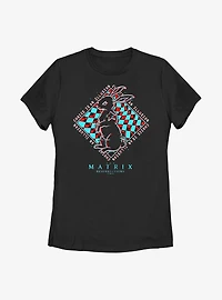 The Matrix White Rabbit Womens T-Shirt