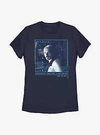 The Matrix Cypher Hero Shot Womens T-Shirt
