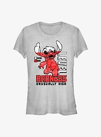 Disney Lilo & Stitch Badness Level Girls T-Shirt