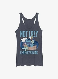 Disney Lilo & Stitch Not Lazy Energy Saving Girls Tank
