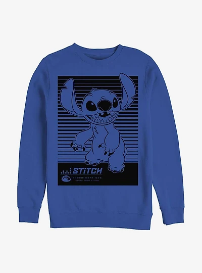 Disney Lilo & Stitch Experiment 626 Crew Sweatshirt