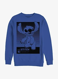 Disney Lilo & Stitch Experiment 626 Crew Sweatshirt