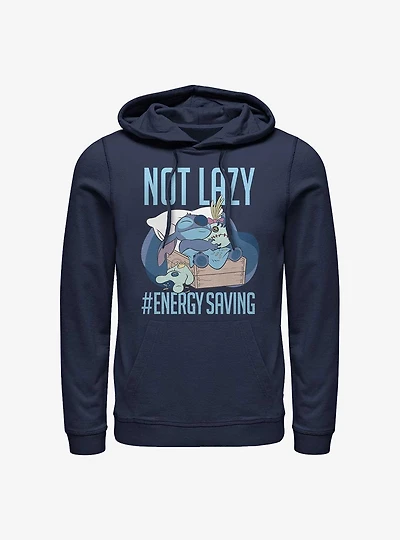 Disney Lilo & Stitch Not Lazy Energy Saving Hoodie