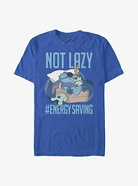 Disney Lilo & Stitch Not Lazy Energy Saving T-Shirt