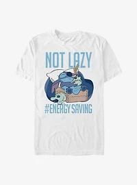 Disney Lilo & Stitch Not Lazy Energy Saving T-Shirt