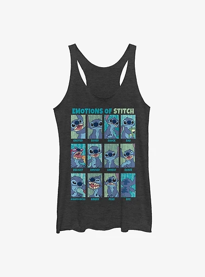 Disney Lilo & Stitch Emotions Of Stitch Girls Tank