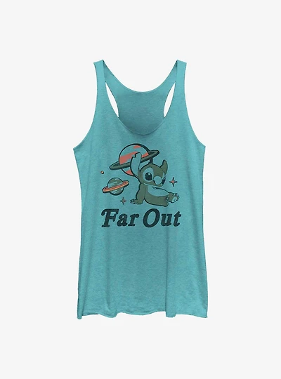 Disney Lilo & Stitch Far Out Stitch Girls Tank