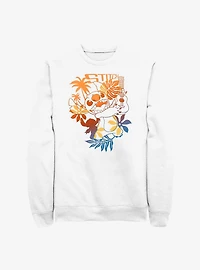 Disney Lilo & Stitch Aloha Stitch Crew Sweatshirt