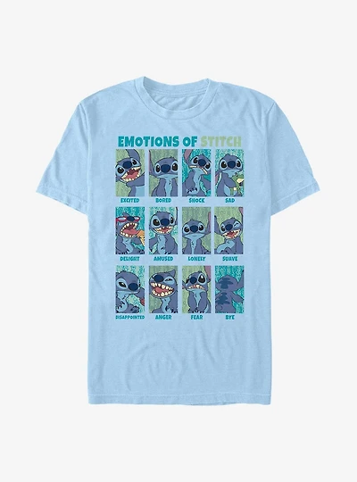 Disney Lilo & Stitch Emotions Of T-Shirt