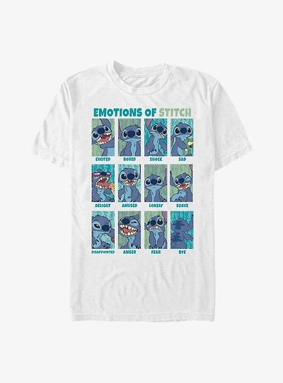 Disney Lilo & Stitch Emotions Of T-Shirt