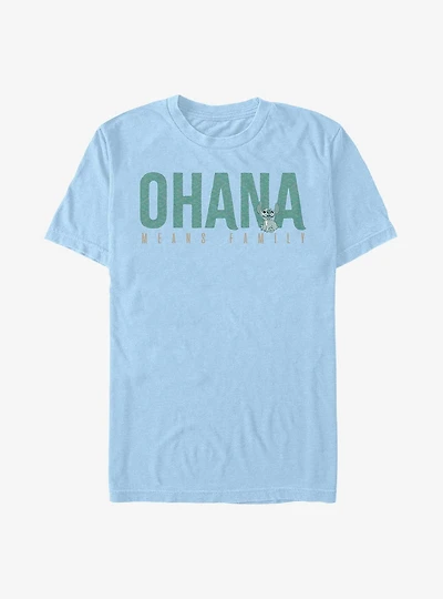 Disney Lilo & Stitch Ohana Bold T-Shirt