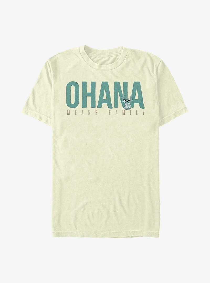 Disney Lilo & Stitch Ohana Bold T-Shirt