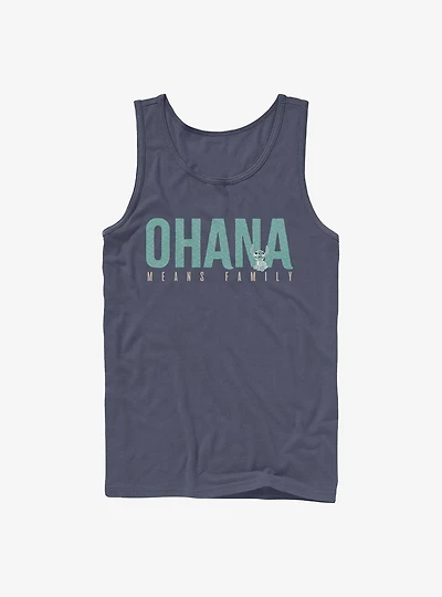 Disney Lilo & Stitch Ohana Bold Tank