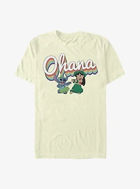 Disney Lilo & Stitch Rainbow Ohana T-Shirt