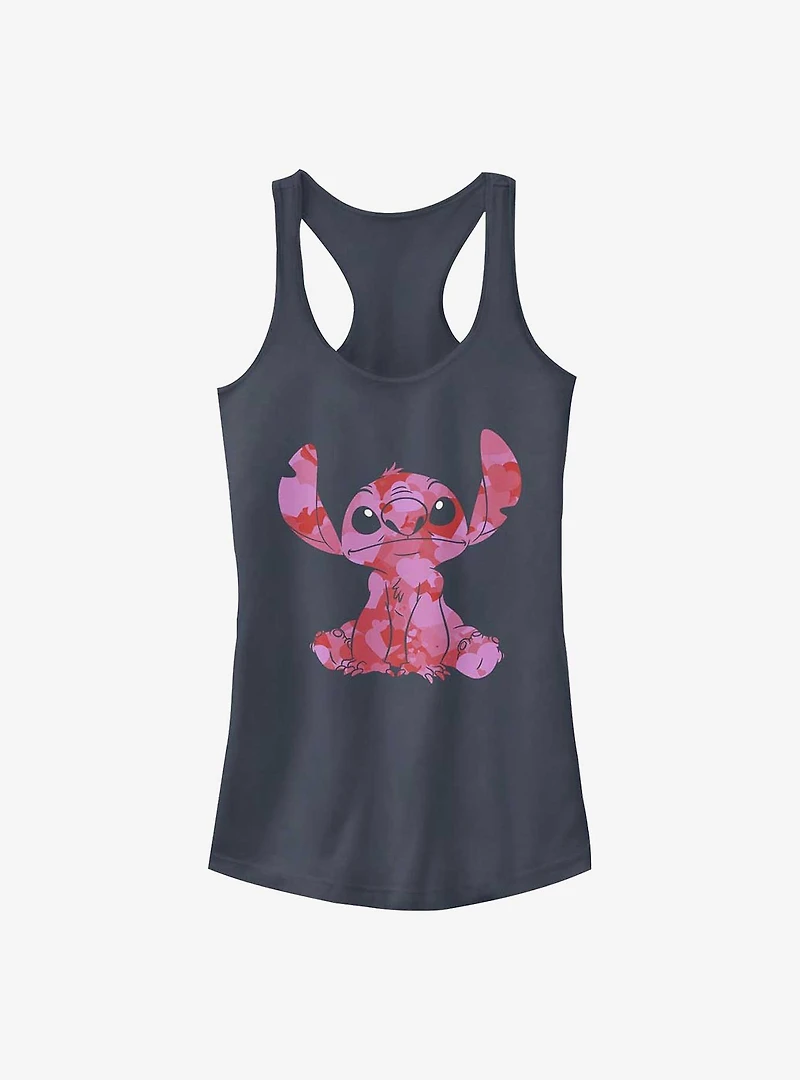 Disney Lilo & Stitch Heart Fill Girls Tank