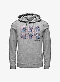 Disney Lilo & Stitch Poses Framed Hoodie