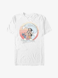 Disney Lilo & Stitch Family Surfing T-Shirt