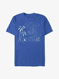 Disney Lilo & Stitch Hawaiian Rollercoaster Ride T-Shirt