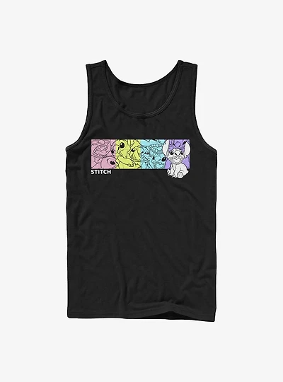 Disney Lilo & Stitch Colorful Stitches Tank