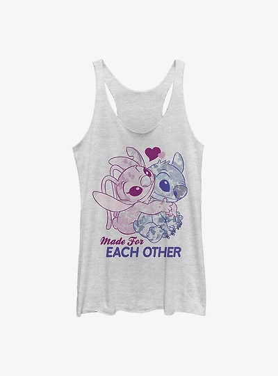 Disney Lilo & Stitch Made For Eachother Girls Tank