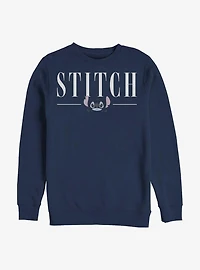 Disney Lilo & Stitch Title Crew Sweatshirt