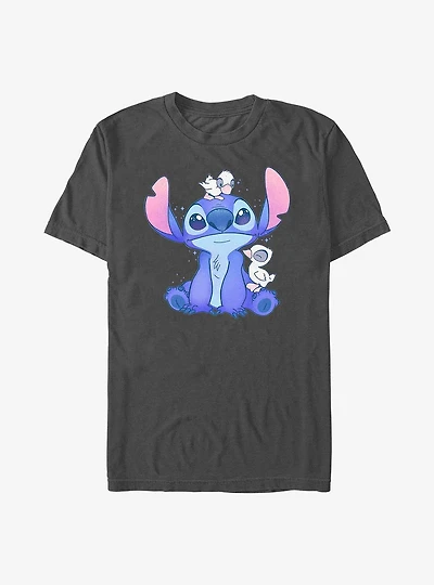 Disney Lilo & Stitch Cute Ducks T-Shirt