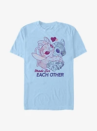 Disney Lilo & Stitch Made For Eachother T-Shirt