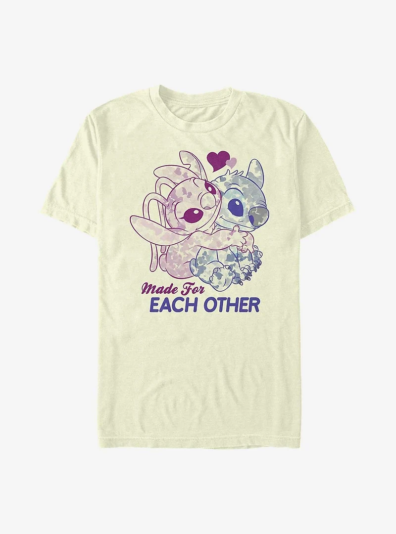 Disney Lilo & Stitch Made For Eachother T-Shirt